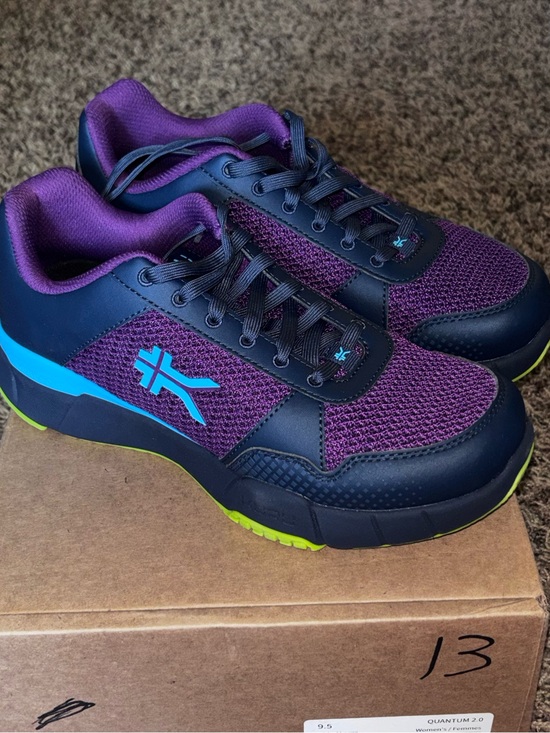 KURU Shoes - Kuru Quantum 2.0 Womens Size 9.5 Wide Grape Athletic Running Shoes Sneakers New